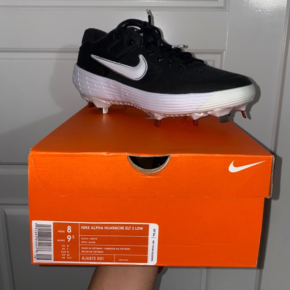Nike Alpha Huarache Elite 2 Low Cleats Baseball New Never used!